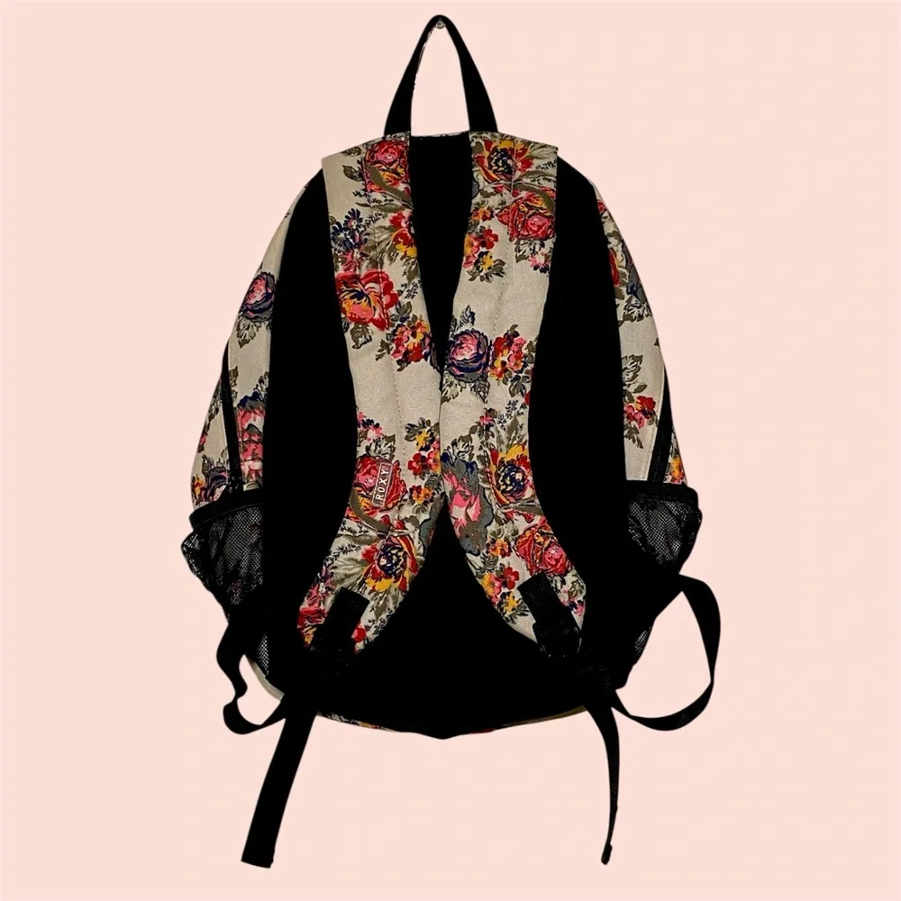 NWOT Roxy Floral Backpack - Picture 2 of 7